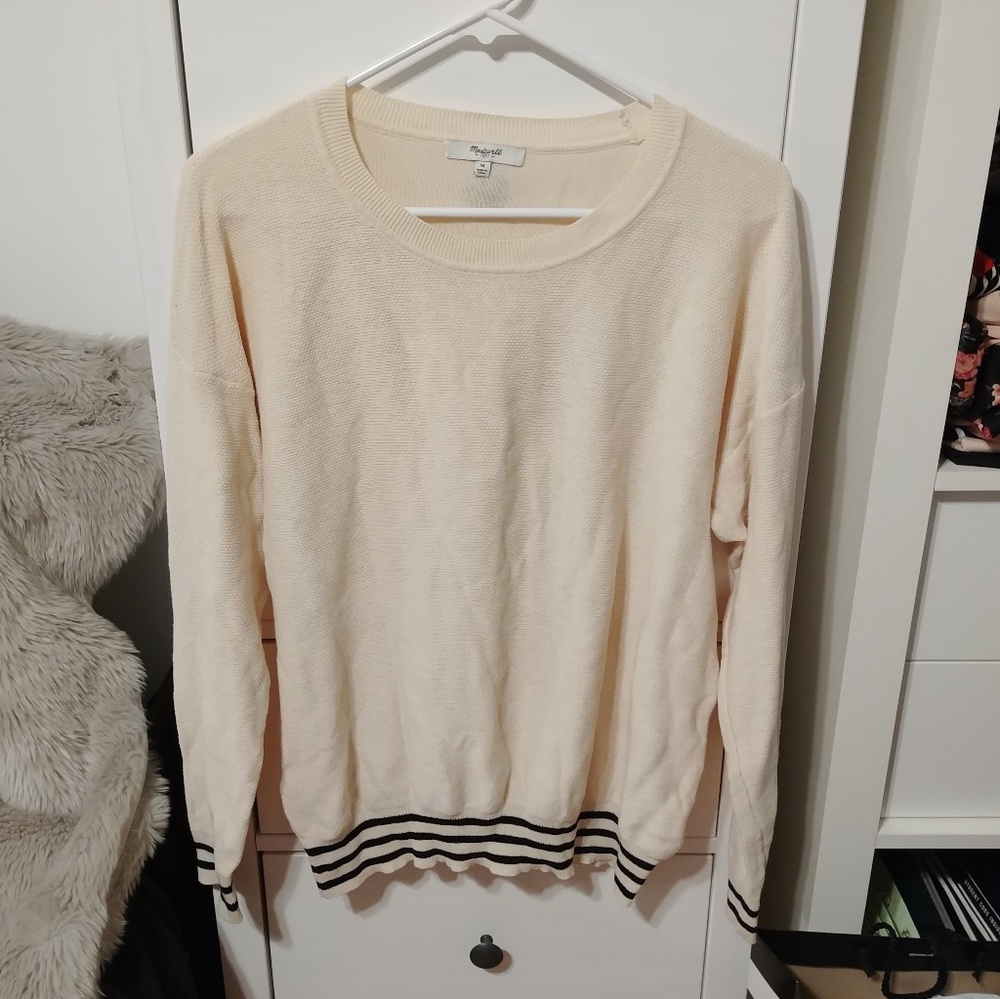 Madewell Vacay Waffleknit Sweater